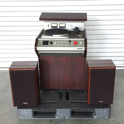 Technics SP-16 For Professional 業務用 ターンテーブル レコードプレーヤー RX100 スピーカー付き